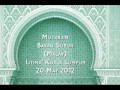 Mutarjim - Bayan Subuh, Ijtima' Kuala Lumpur, 20 May 2012 (Malay)