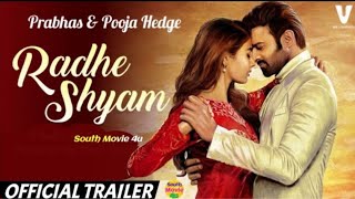 Radhe shyam | Official Trailer | prabhas | Pooja Hegde | kk radha krishna | prabhas 20 first look |