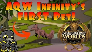 AQW Infinity Update! Our First Infinity Pet! More Trade Skill News!