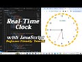 Build a Real-Time Analog Clock Using HTML, CSS & JavaScript | Beginner-Friendly Project Tutorial