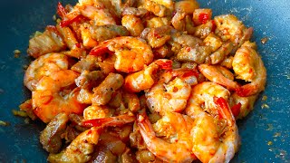 TÔM RANG THỊT - Cách làm món TÔM RANG THỊT thơm ngon, dễ làm đổi món cho bữa cơm gia đình