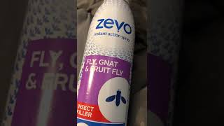 Zevo fly gnat \u0026 fruit fly instant action killing spray review