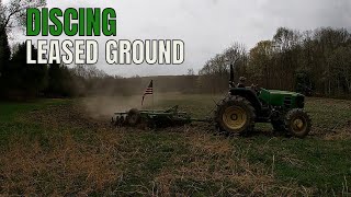 Discing New Leased Ground