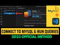 How to Connect to MySQL Database from Visual Studio (Full 2023 Guide)
