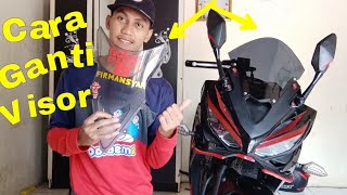 Cara Mengganti Visor Ori CBR150R