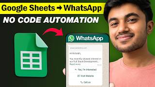 Send WhatsApp message from Google Sheets AUTOMATICALLY (No-Code Tutorial 2026)