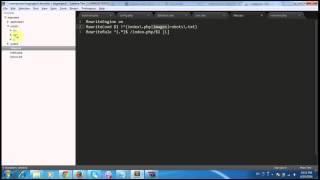 codeigniter Tutorial 1-4: config codeigniter framework