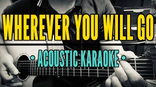 WHEREVER YOU WILL GO (ACOUSTIC KARAOKE) - The Calling || Jamming Sessions Cover