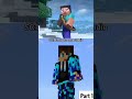 kelompok bapak steve vs bapak item ice longer animasi cerita minecraft shorts