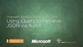 19 Using jQuery to Retrieve JSON via AJAX