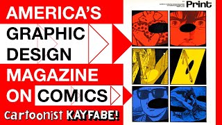 Print - America's GRAPHIC DESIGN Magazine on COMICS! Maus, Crumb, Dark Knight, Watchmen, Groening