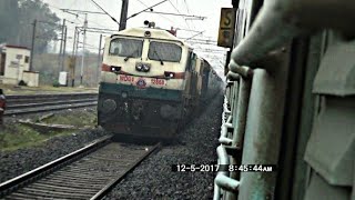 MARUSAGAR EXPRESS OVERTAKE AVADH EXPRESS AT LIMKHEDA