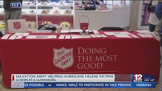 Local Salvation Army helps with Hurricane Helene cleanup efforts