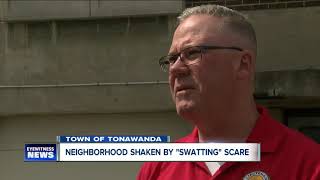 Town of Tonawanda neighborhood shaken by "swatting" scare