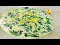 how to make tasty coconut spinach curry spinach with coconut milk vegan dish spinach curry