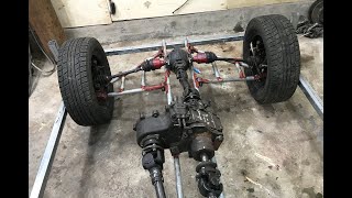 Build 4x4 project part 13: Rear axle set