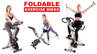 💪 Folding Exercise Bikes for Small Spaces 2022 | LANOS, ATIVAFIT, BARWING, CIRCUIT FITNESS, LEIKE X