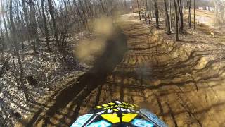 4/21/13 Bulldogs MX 250C Class Moto 1 GoPro Helmet Cam