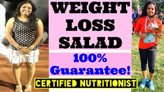 Healthy and Easy SALAD Recipe for Weight Loss | Hummus | Mexican Bowl | Weight Loss Salad Recipe |
