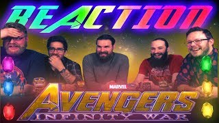 Marvel Studios' Avengers: Infinity War - Official Trailer REACTION!!