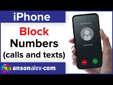 iPhone - How to Block a Number from Calling or Texting iPhone - How to Block a Number from Calling or Texting