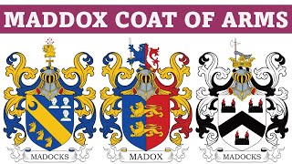 Maddox Coat of Arms \u0026 Family Crest - Symbols, Bearers, History