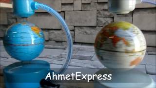 Manyetik Havada Yüzen Dünya Led Işıklı Küre - AhmetExpress com