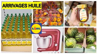 LIDL🛒ARRIVAGES HUILES 08.05.22 ALIMENTATION / BAZARD #lidl #silvercrest  #discounts #fruits #legumes