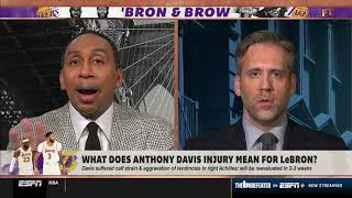 First Take | Stephen A Smith "Lakers won't win Championship without Anthony Davis" | 2-16-21