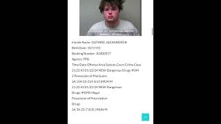 Florence Al arrest reports 1-18-24-01-25-24/