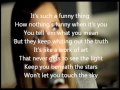 Who Says-Selena Gomez- Megan Nicole and Tiffany Alvord cover lyrics on screen