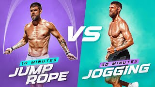 10 Min Jump Rope Vs 30 Min Jogging (Which Burns More Calories?)