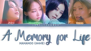 MAMAMOO (마마무) – A Memory for Life (애써) Lyrics (Color Coded Han/Rom/Eng)