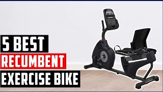 ✅Best commercial recumbent exercise bike In 2023 | Top 5 exercise bike Review