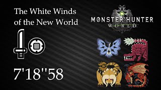 MHWorld | The White Winds of the New World Solo (Sword and Shield | SnS) - 7'18''58