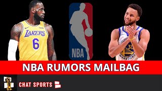 NBA Rumors: Lakers To Retire LeBron James’ Jersey? Will Stephen Curry Leave Golden State? | Mailbag