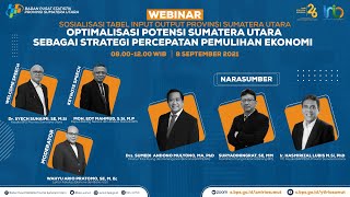 Webinar Optimalisasi Potensi Sumatera Utara untuk Percepatan Pemulihan Ekonomi