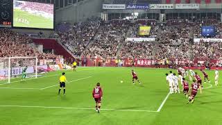 2022/9/18 ヴィッセル神戸vsガンバ大阪　大迫選手の劇的PK