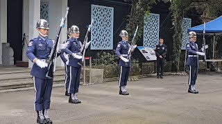 20240112大溪(Daxi Mausoleum)及慈湖陵寢(Cihu Mausoleum)空軍儀隊交接(Changing of the Guard)