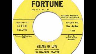 NATHANIEL MAYER \u0026 THE FABULOUS TWILIGHTS - VILLAGE OF LOVE [Fortune 449] 1962