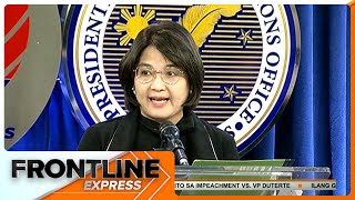 Malacañang, dinepensahan ang pagdedeklara sa Feb. 25 na special working day | Frontline Express