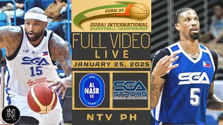 LIVE: STRONG GROUP VS AL NASR | DUBAI INTERNATIONAL BASKETBALL