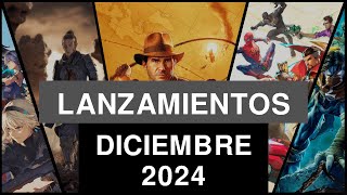 LANZAMIENTOS DICIEMBRE 2024