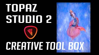 TOPAZ STUDIO 2 TUTORIAL: Creative Tool Box (Digital Art)