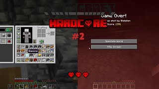 Preparing for End Fight killed me | Minecraft Hardcore #2