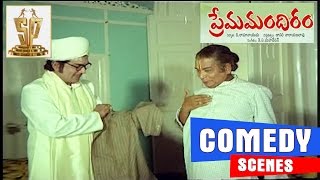 ANR & Allu Rama Lingaiah Comedy Scenes ll Prema Mandiram ll Telugu Movie