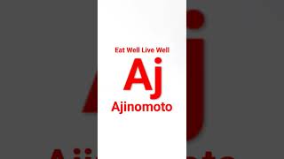 Ajinomoto Logo #Shorts