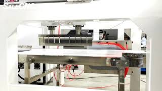 กลวิธีการผลิต เครื่องตัดเค้ก (Cake Cutting Ultrasonic Machine) ด้วยใบมีดอัลตราโซนิค | SALECNC.NET