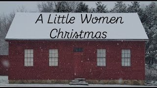 LITTLE WOMEN HOME TOUR CHRISTMAS IN MY 1824 HOME * ANTIQUES * PRIMITIVES * OLD FASHIONED DECORATING