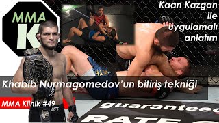 MMA Klinik #49 - Khabib Nurmagomedov's submission sequence of Justing Gaetjhe at UFC 254